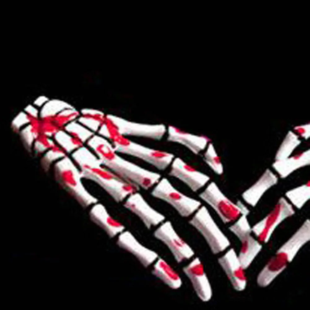 Colorful Skeleton Hand Hair Clips