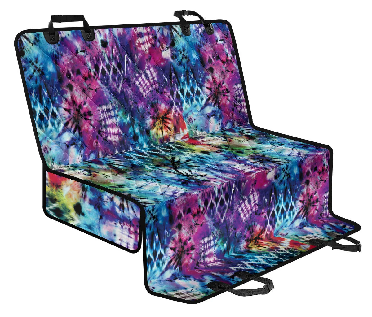 Colorful Tie Dye Pets Seat Cover Dog Hammock