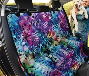 Colorful Tie Dye Pets Seat Cover Dog Hammock
