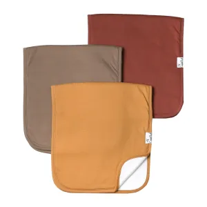Copper Pearl Dune Premium Burp Cloth Set