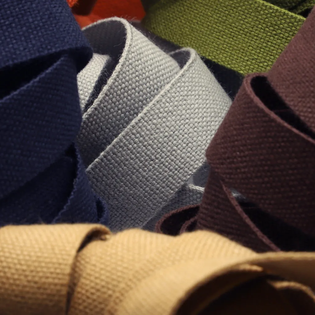 Cotton Taffeta Ribbon #21 Pumpkin