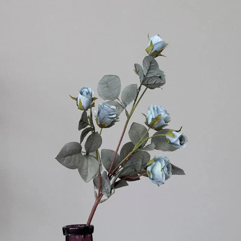 Country Blossoming Roses Stem - Pack of 2