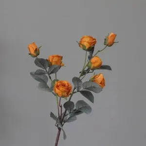 Country Blossoming Roses Stem - Pack of 2