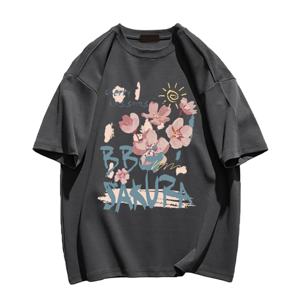 Crayon Flowers T-Shirt
