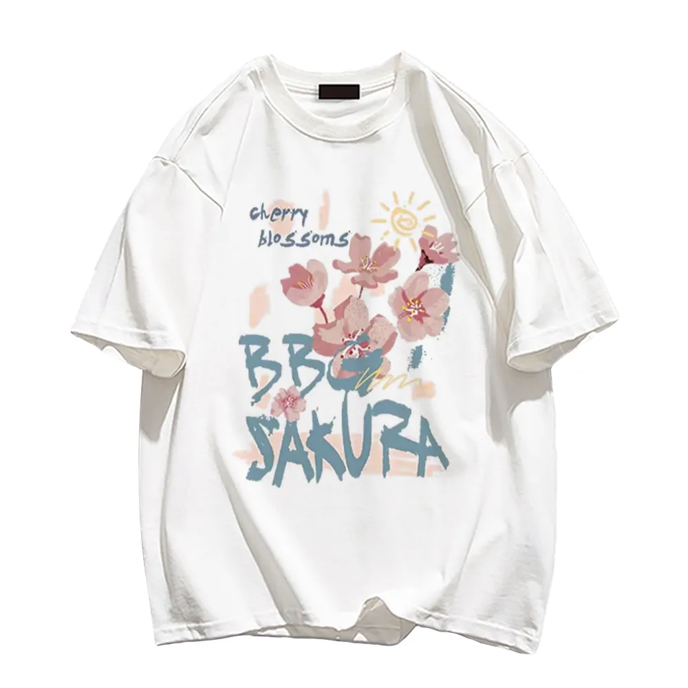 Crayon Flowers T-Shirt
