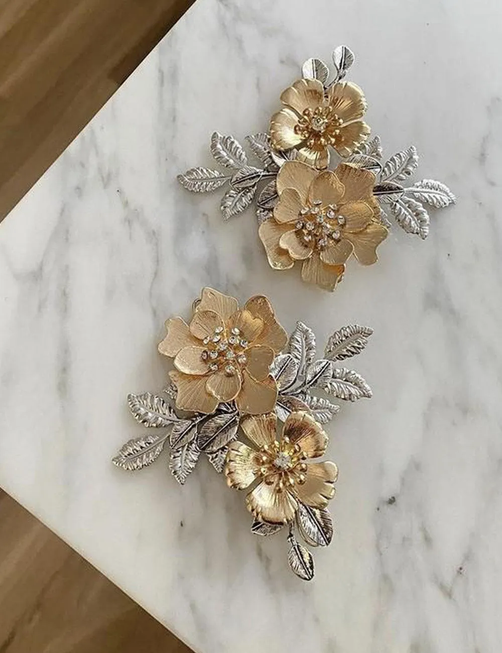 Dahlia Bouquet Hair Comb