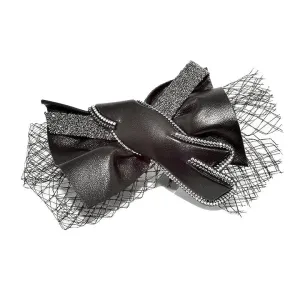 Daiquiri Crystal Black Hair Clip