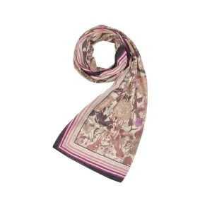 Deco Bloom Pink Midweight Scarf