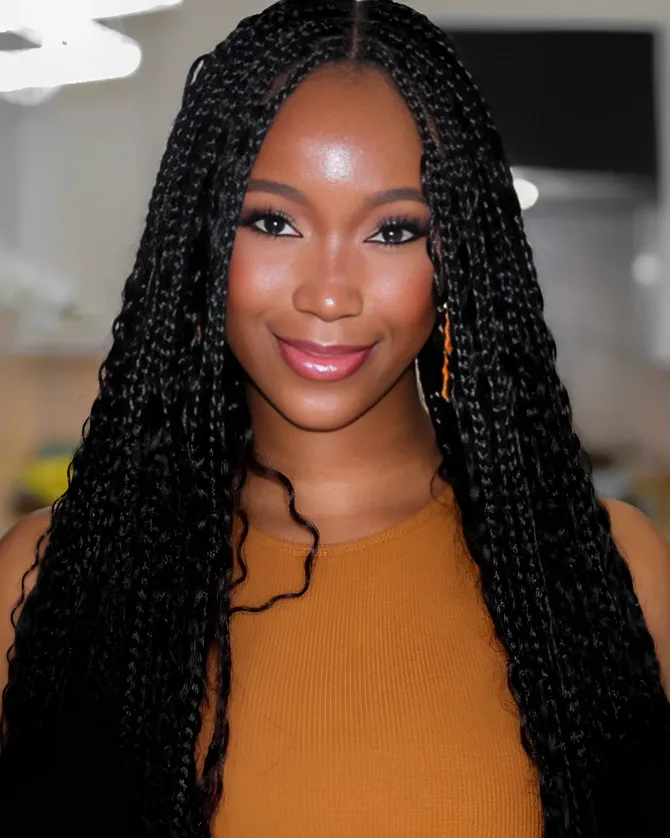 Deep Wave Bulk Hair Extensions for Braiding