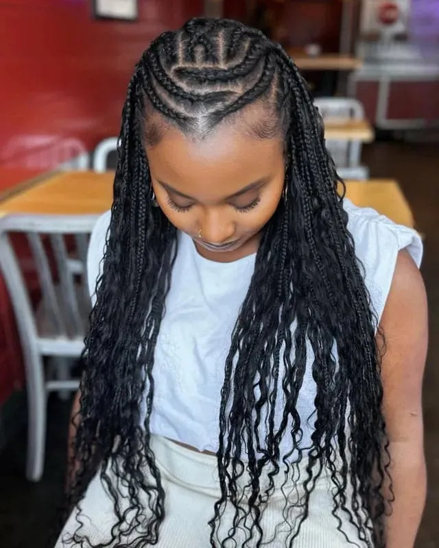 Deep Wave Bulk Hair Extensions for Braiding