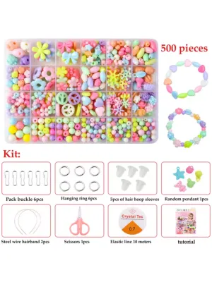 DIY Beaded Bracelet & Necklace Jewelry Making Kit