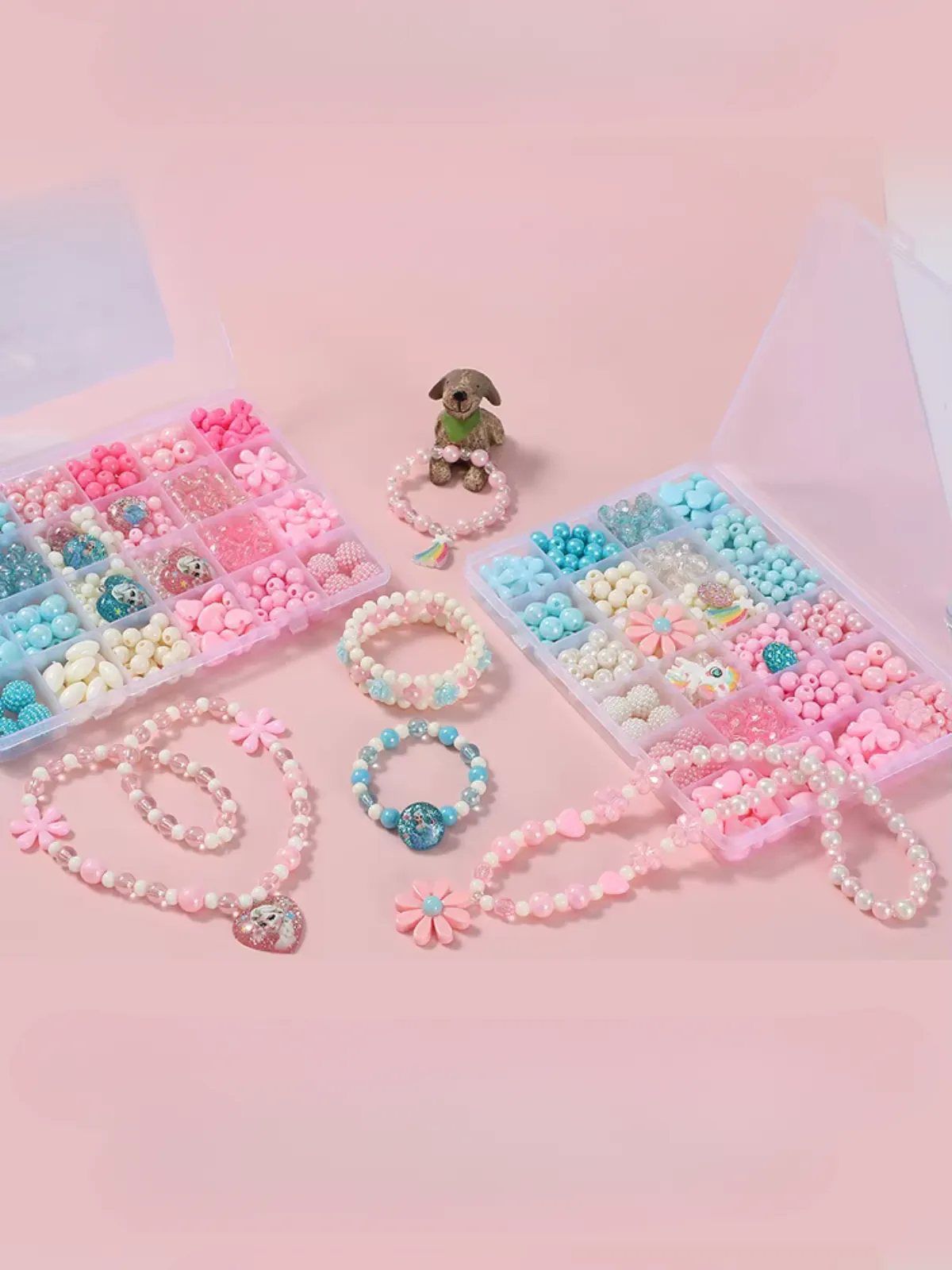 DIY Beaded Bracelet & Necklace Jewelry Making Kit