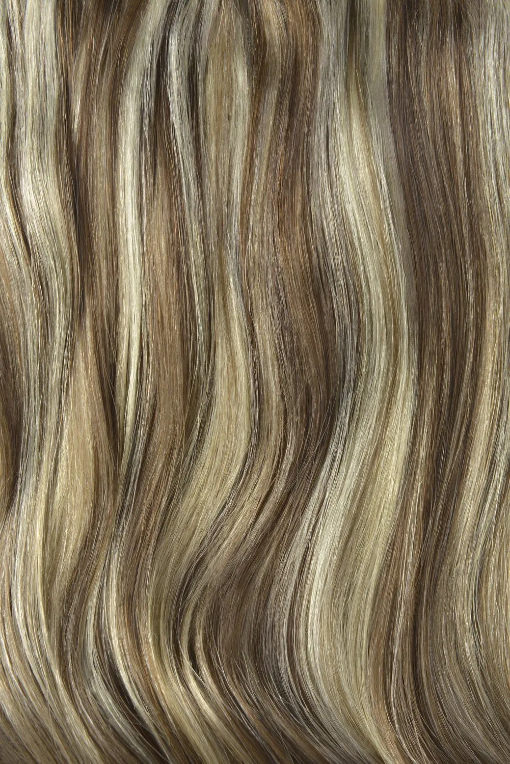 Double Wefted Full Head Remy Clip in Human Hair Extensions - Dirty Blonde (#9/613)