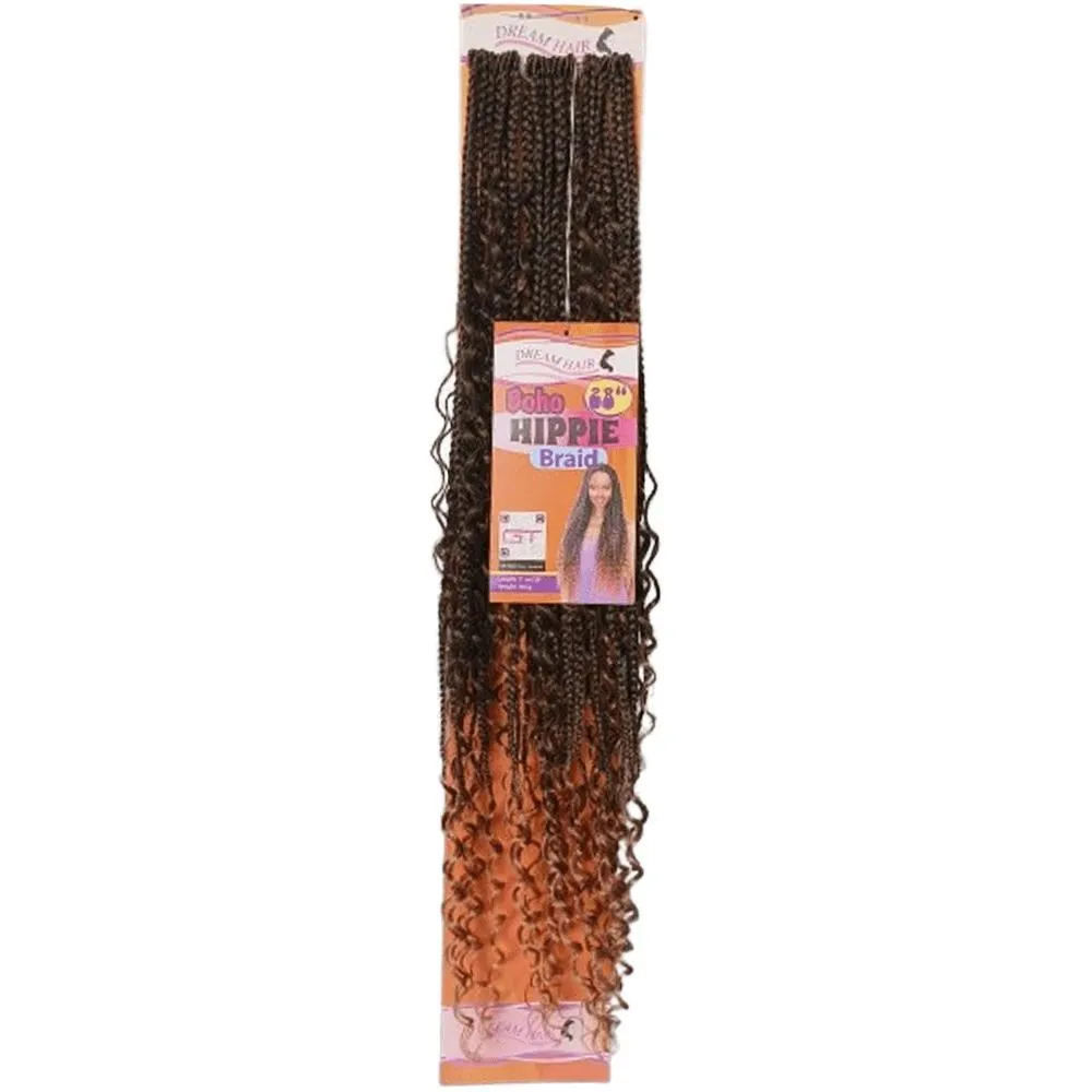 Dream Hair Boho Hippie Crochet Braid synthetic hair 28'' 150g