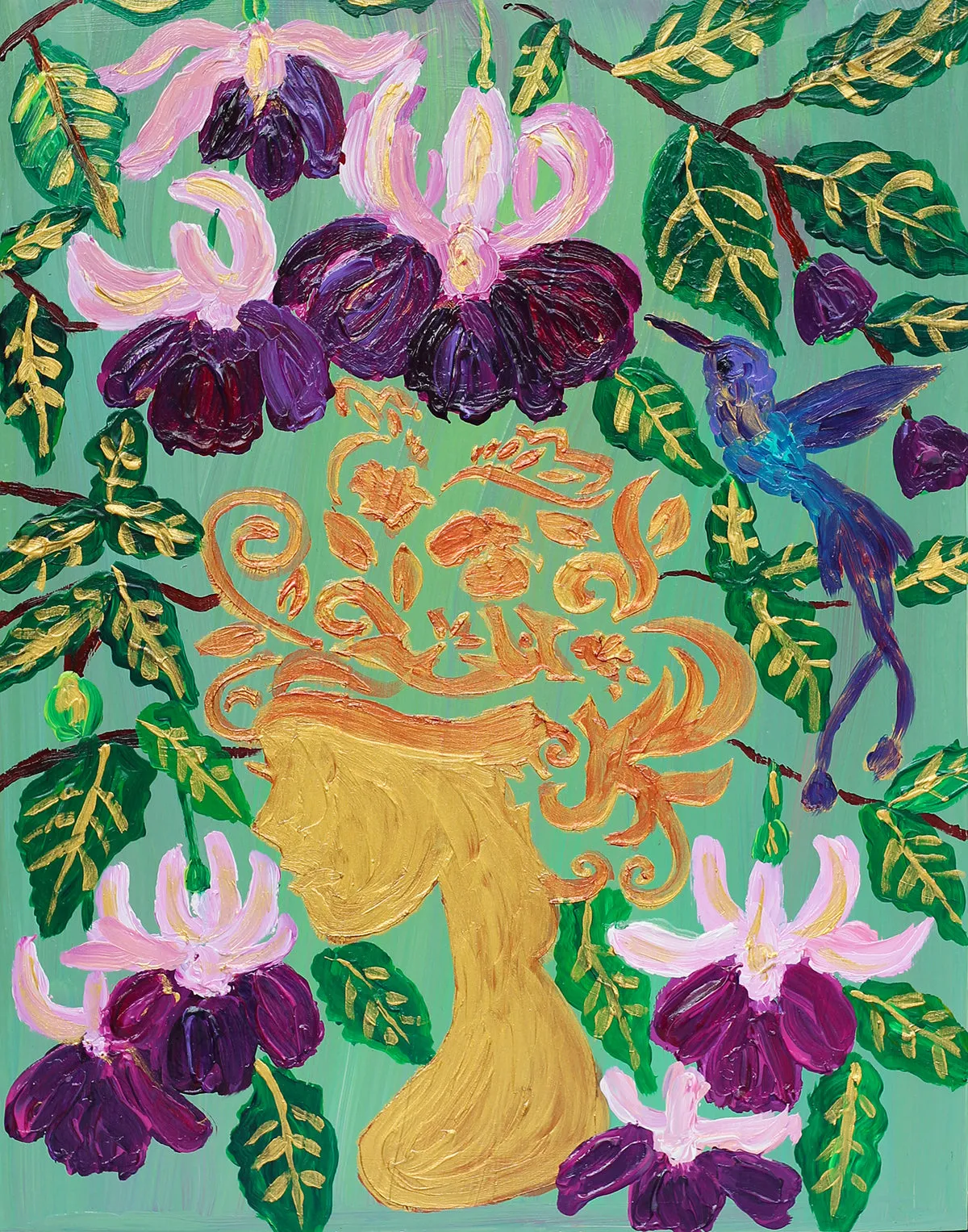 Elizabeth, the Fuchsia Lady