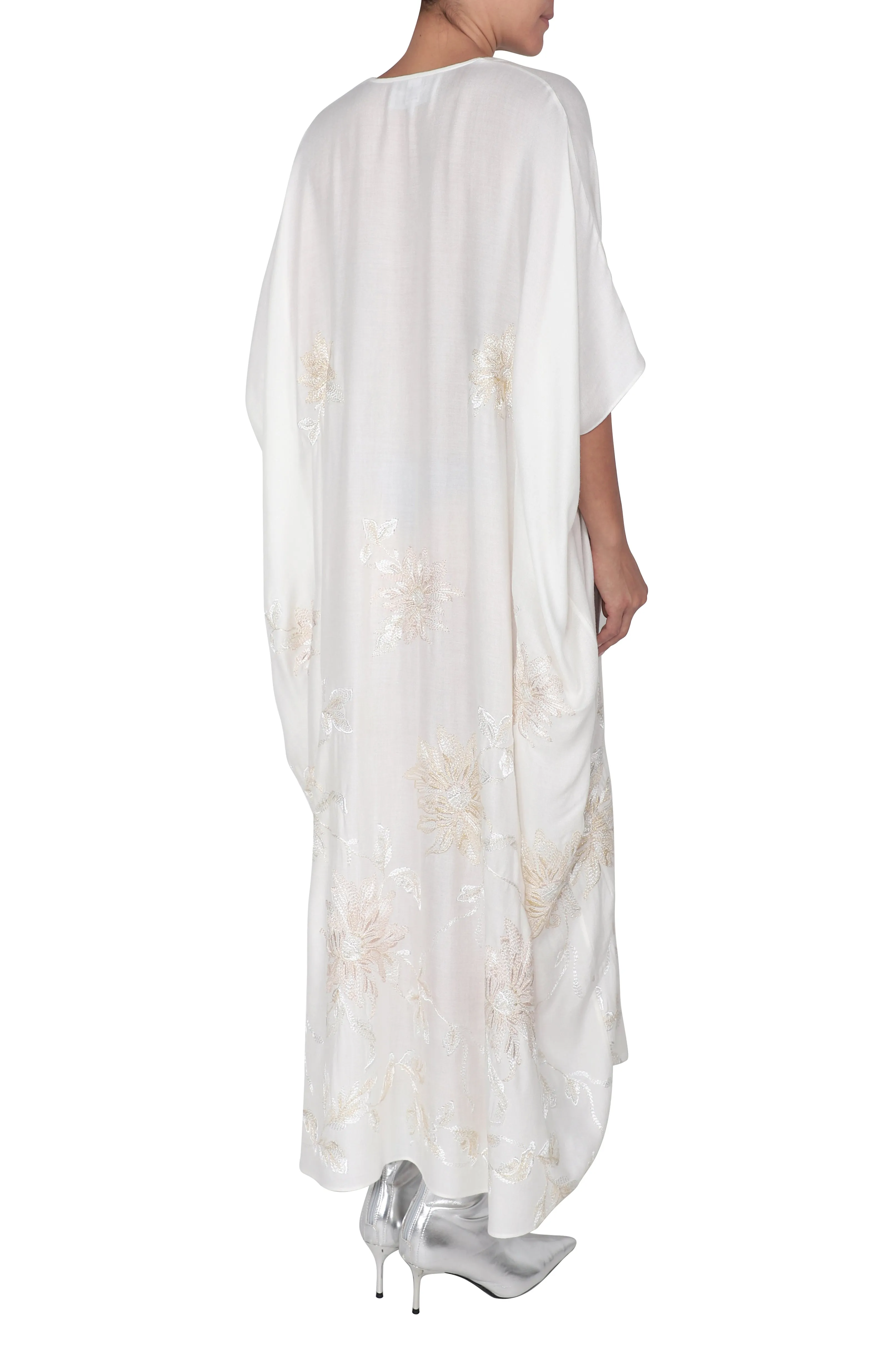 Embroidered Soft Wool Boubou Caftan