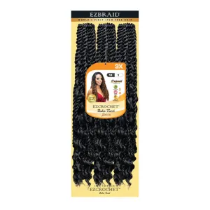 EZBRAID Ezcrochet 3X Boho Twist Braid (18inch)