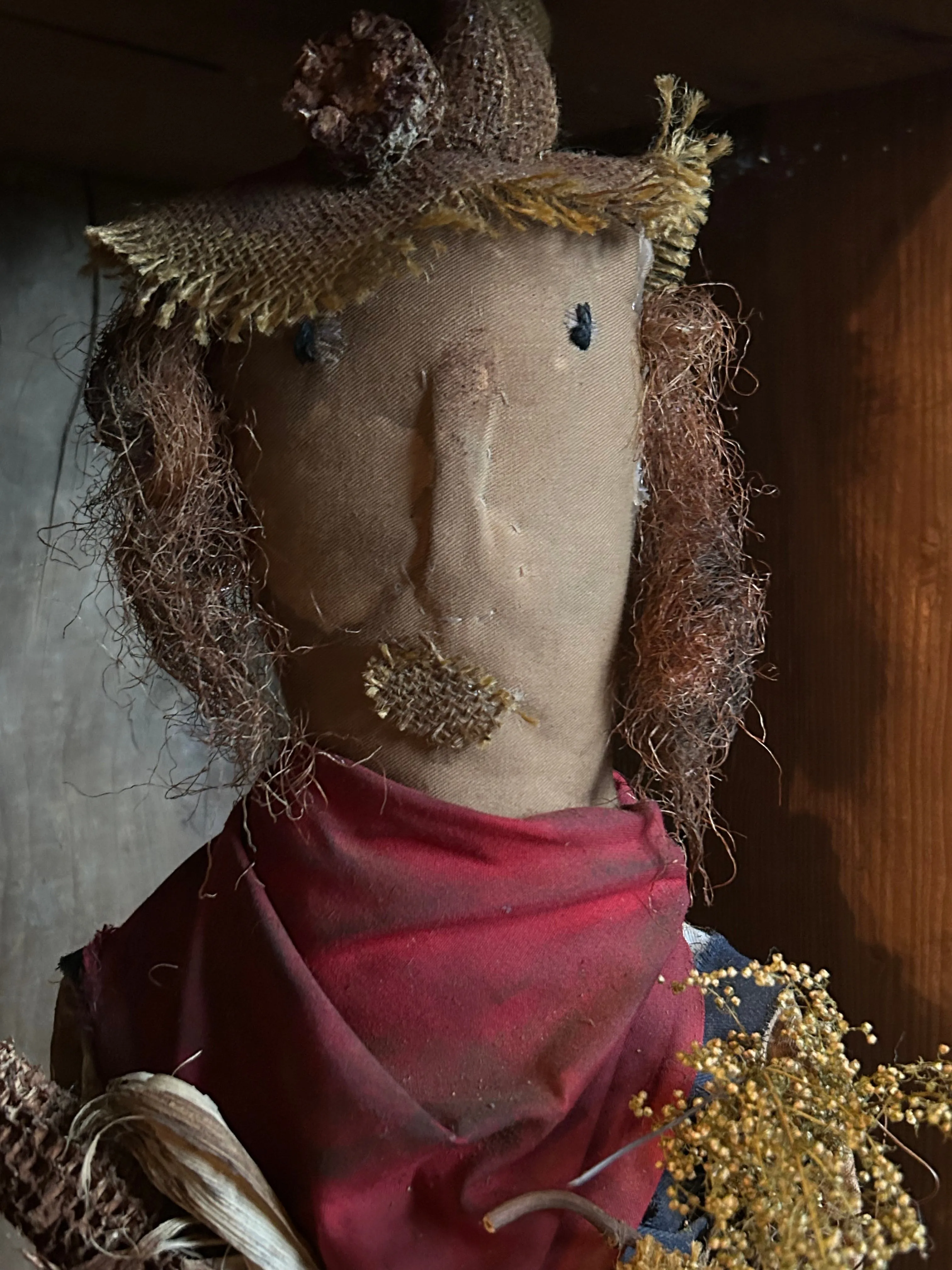 Farmer Otis Doll on Stand