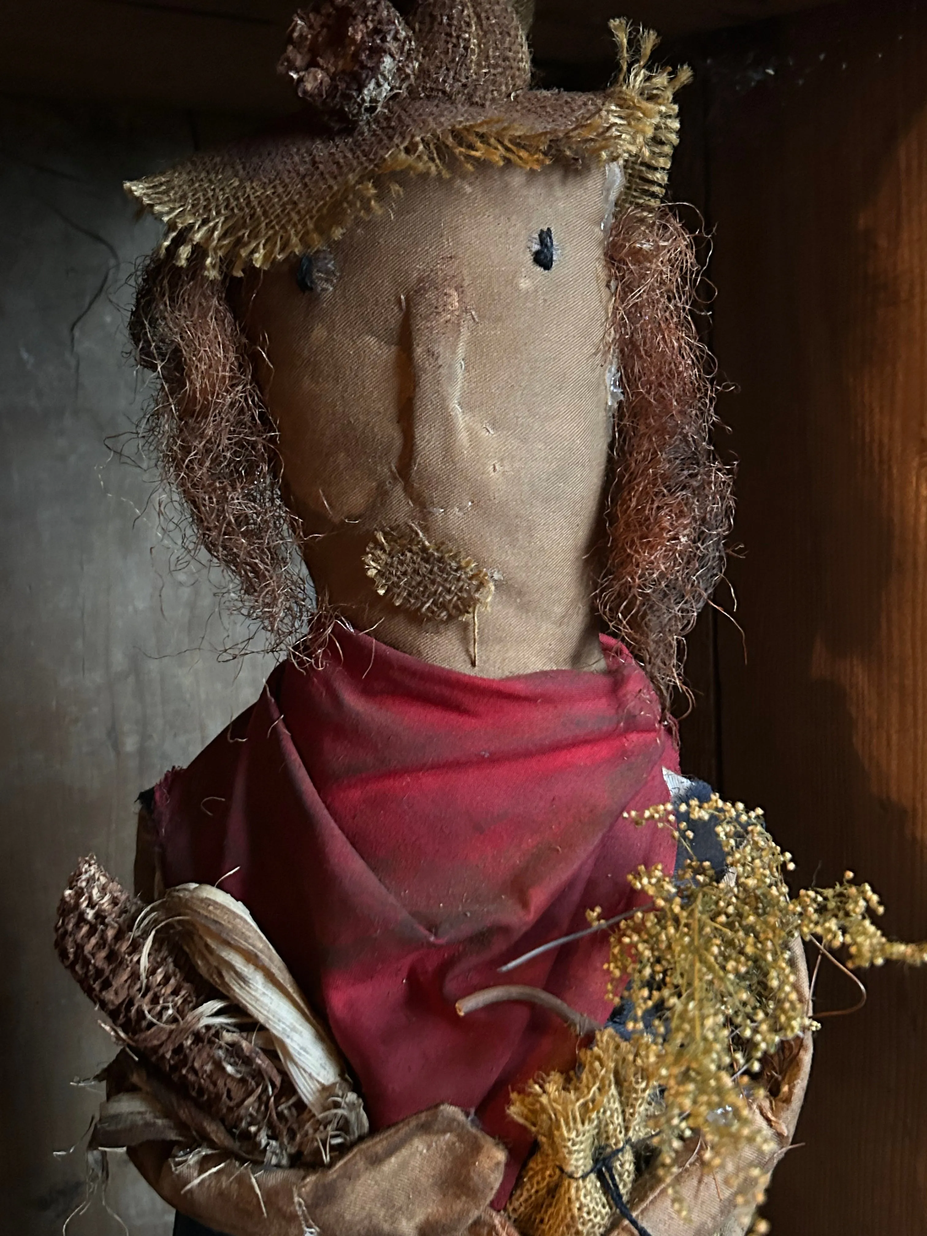 Farmer Otis Doll on Stand