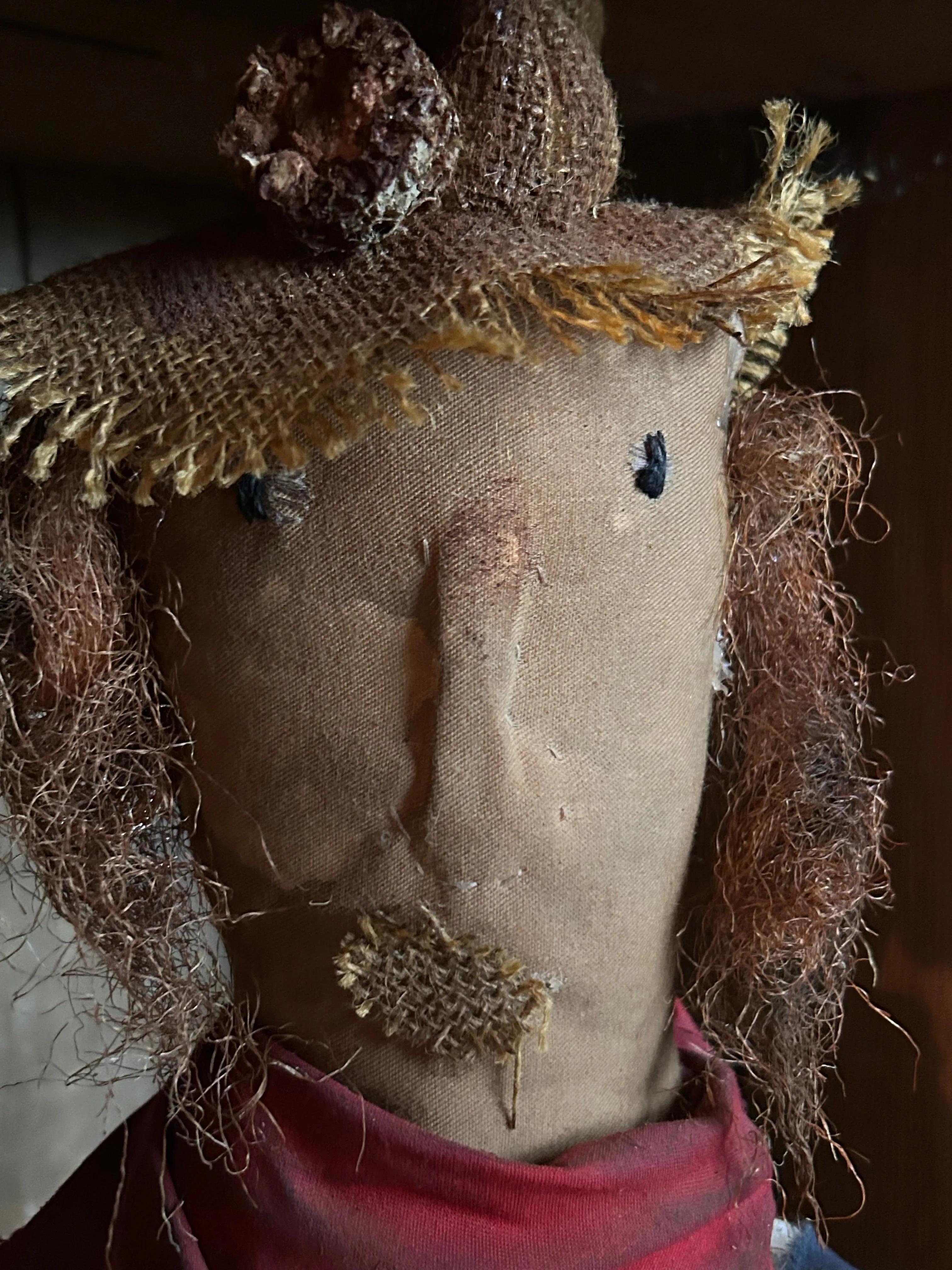 Farmer Otis Doll on Stand