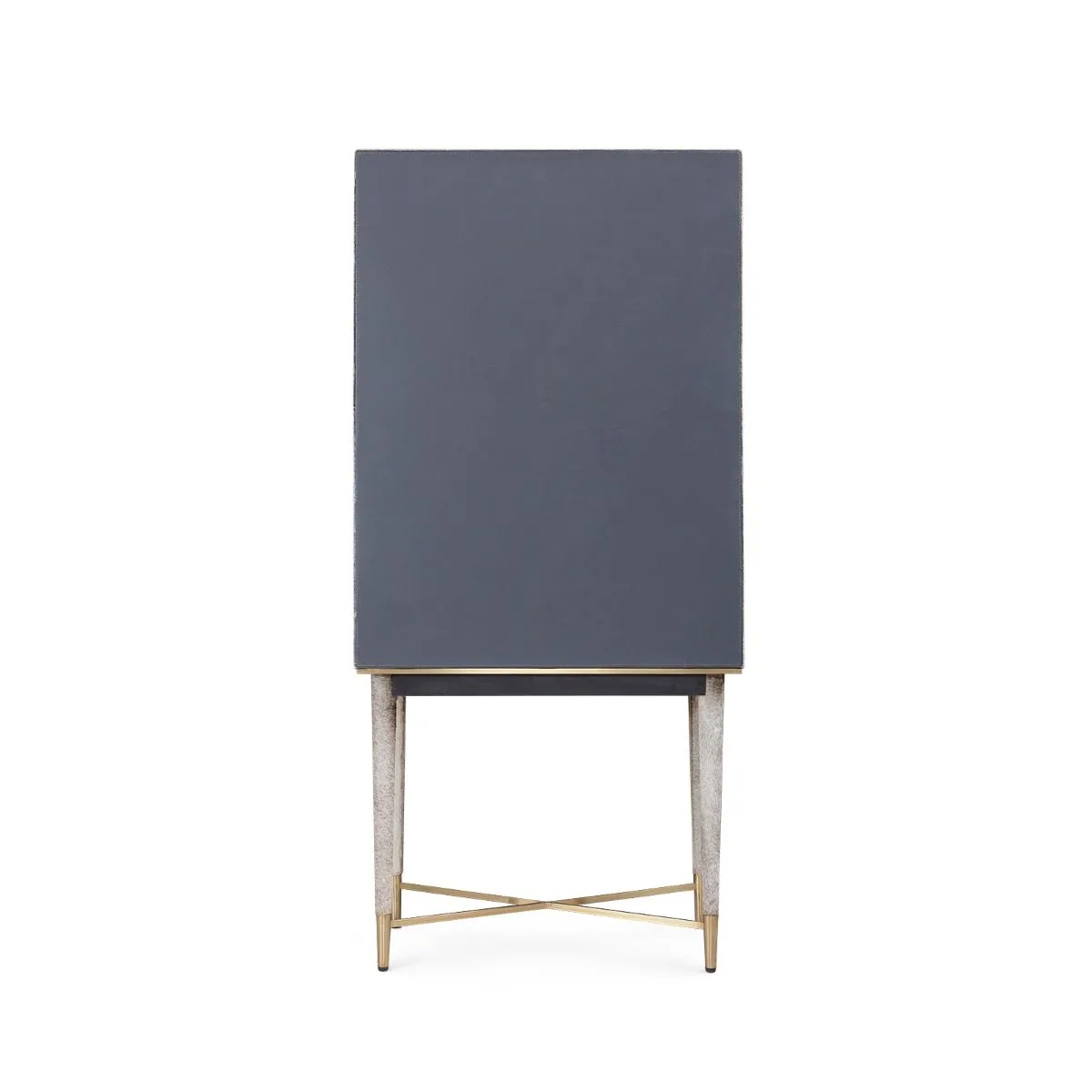 Florian Tall Bar Cabinet / Gray