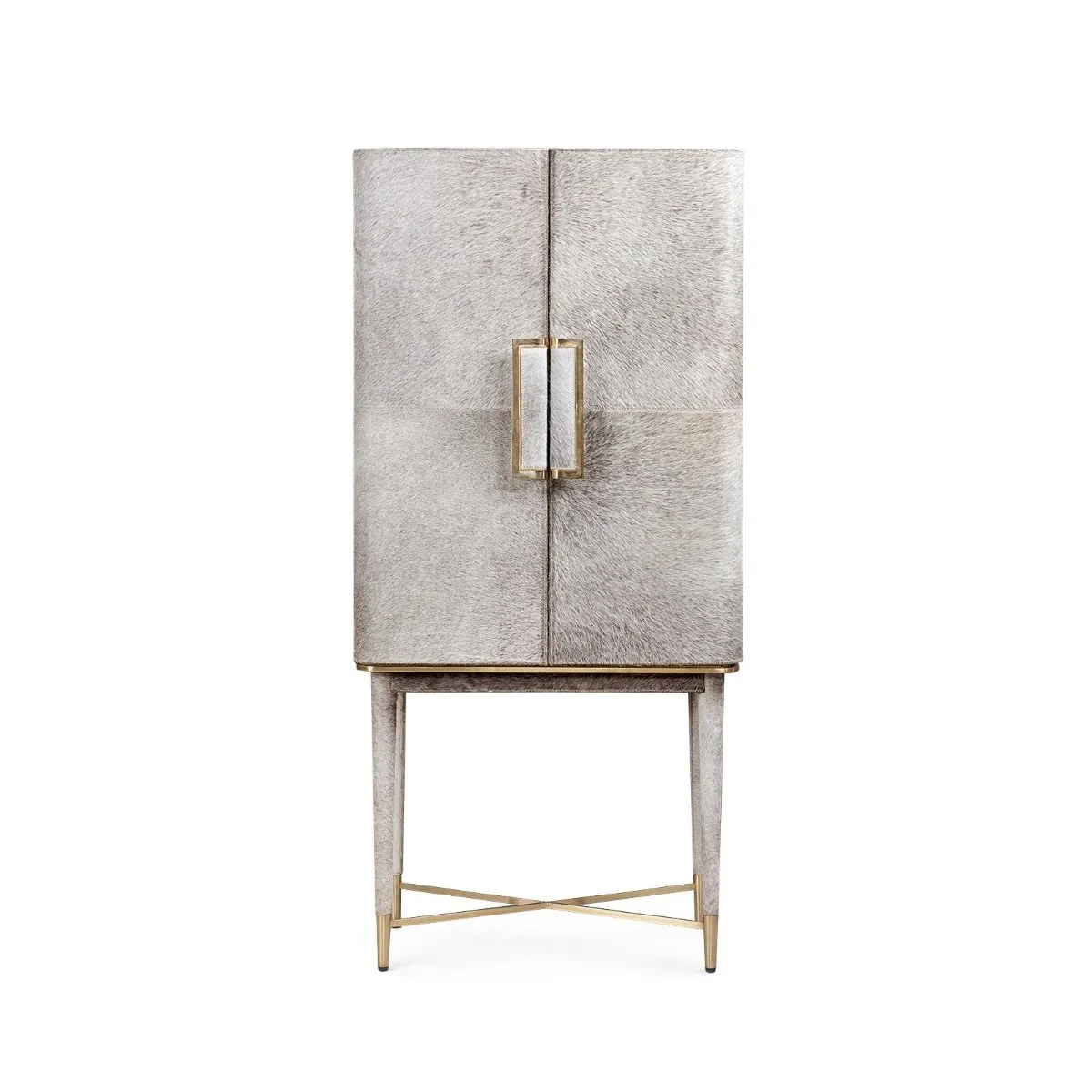 Florian Tall Bar Cabinet / Gray