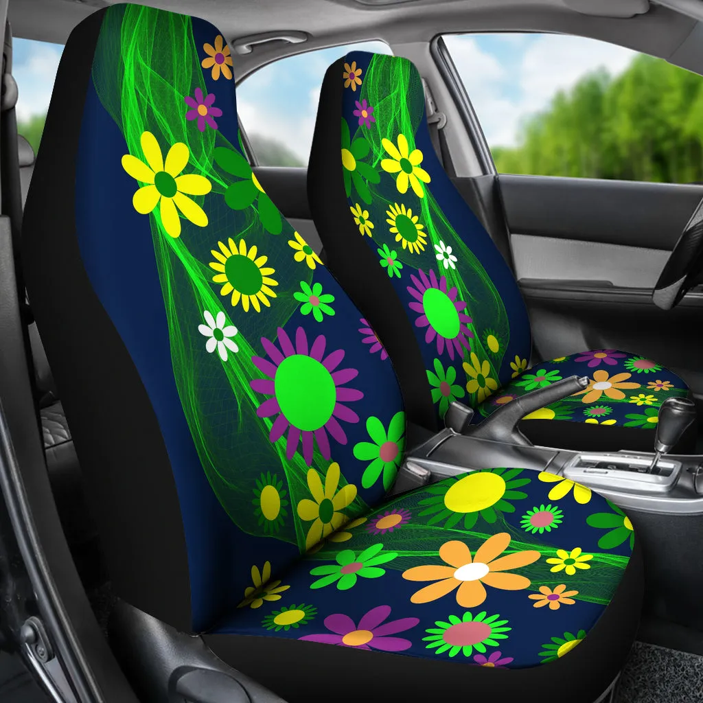 Flower Power Car Seat Cover