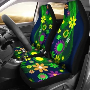 Flower Power Car Seat Cover
