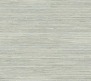 GO8302 Fountain Grass Smokey Blue Wallpaper-Blue
