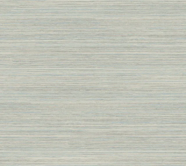 GO8302 Fountain Grass Smokey Blue Wallpaper-Blue
