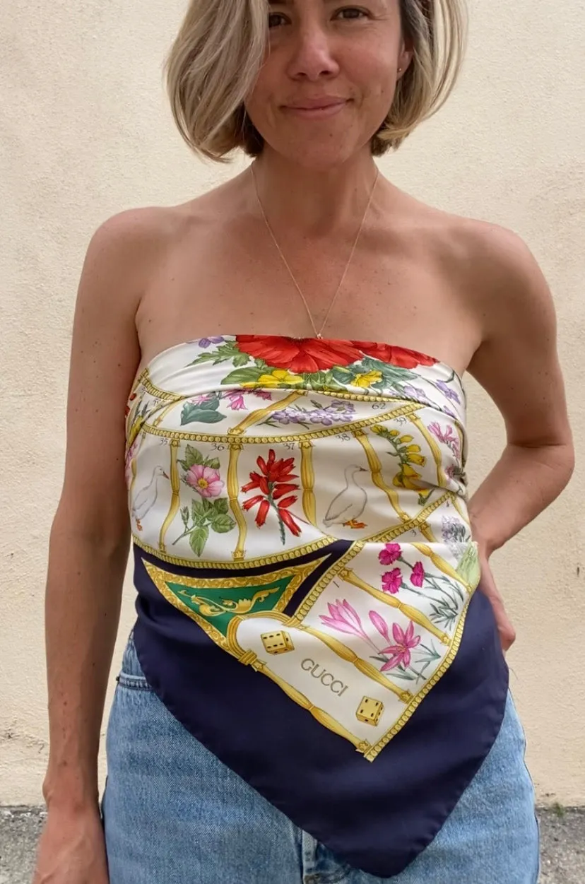 Gucci Fantastical Silk Scarf