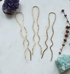 Hammered Hair Fork