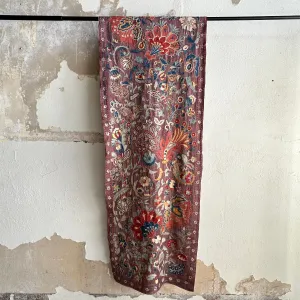 Hand Stitched All Silk Suzani (CSSU232522 | 28 x 121")