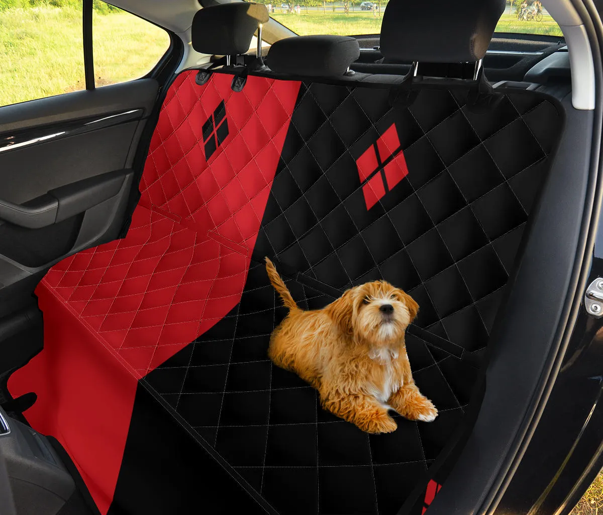 Harley Opposites Auto Pet Seat Cover Car Protector  Ms. Quinn Inspired
