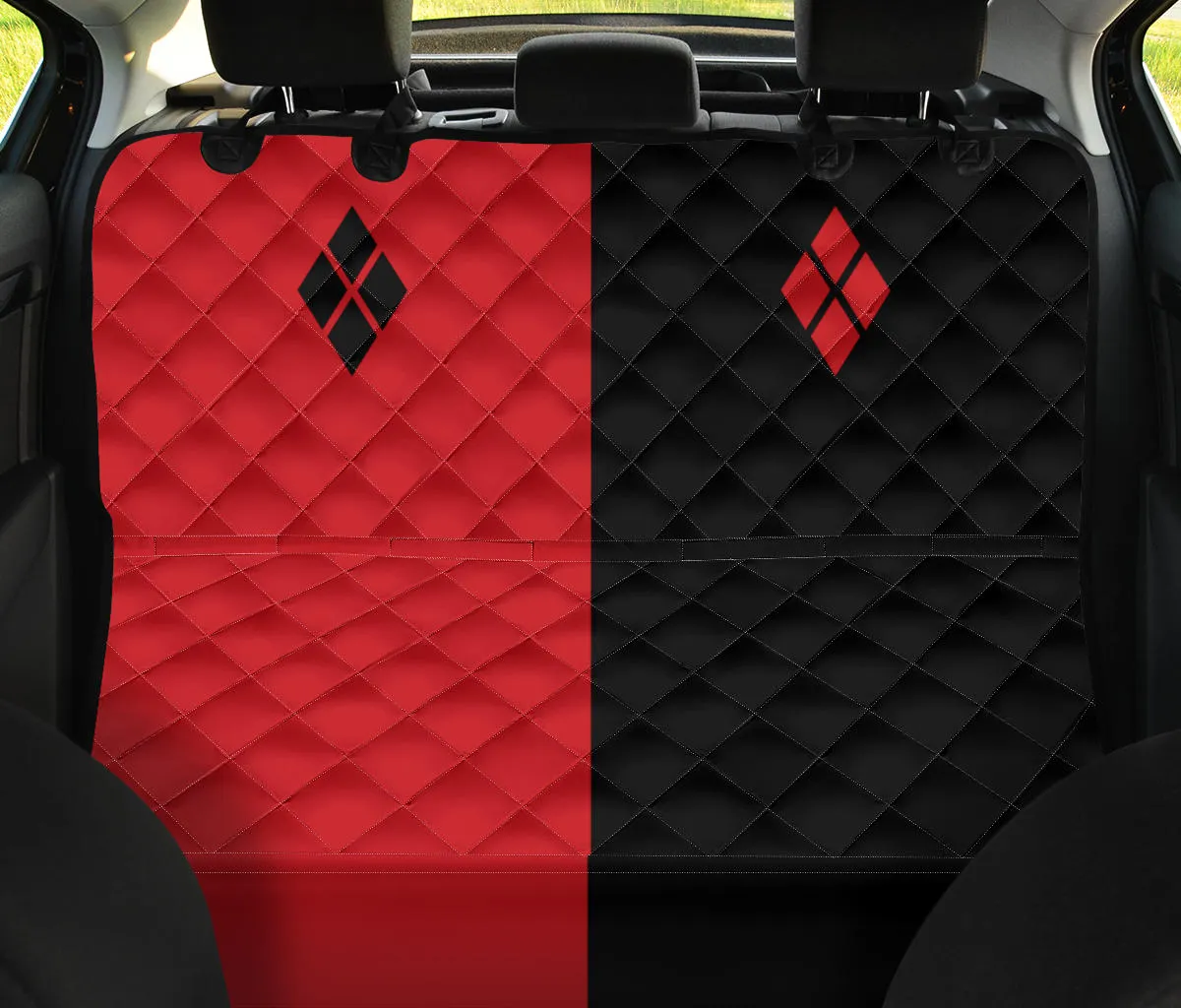 Harley Opposites Auto Pet Seat Cover Car Protector  Ms. Quinn Inspired