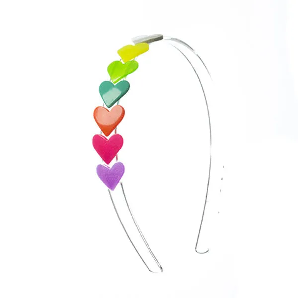 Hearts Neon Headbands -VAL