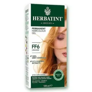 Herbatint FF6 Orange Permanent Haircolour Gel 135mL