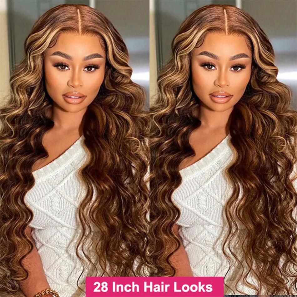 Human Hair Body Wave Ombre Blonde Hair Bundles Extensions