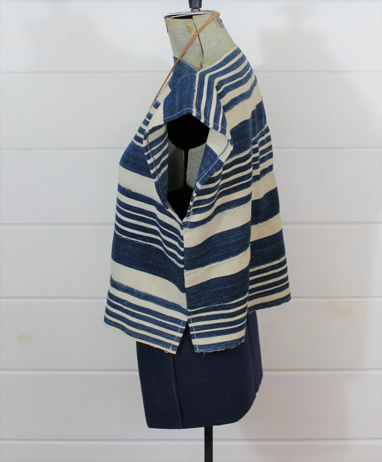 Indigo Stripe Top