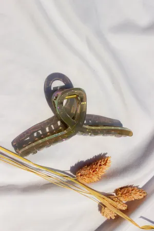 Iridescent Loop Claw Clip