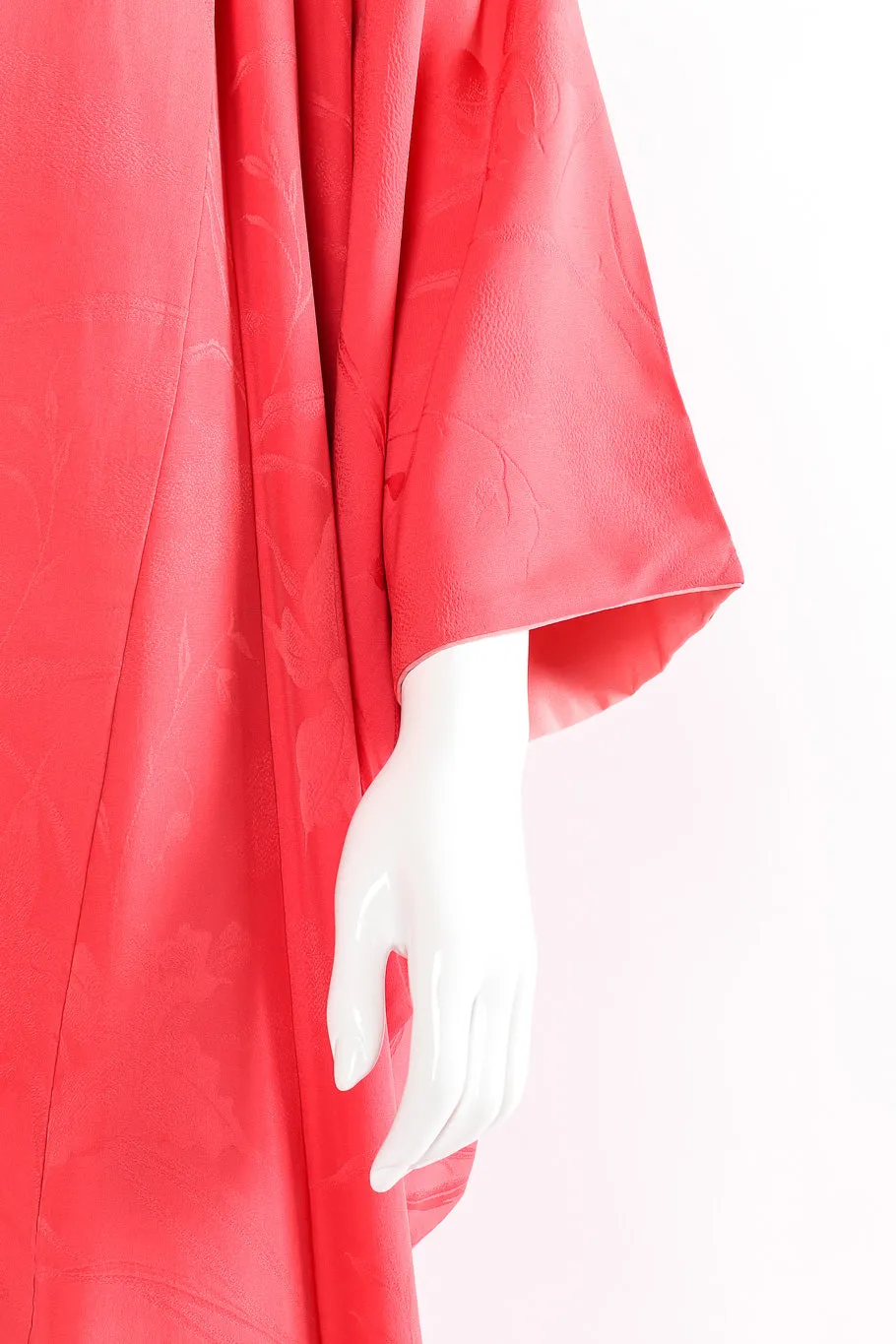 Japanese Embossed Floral Kimono