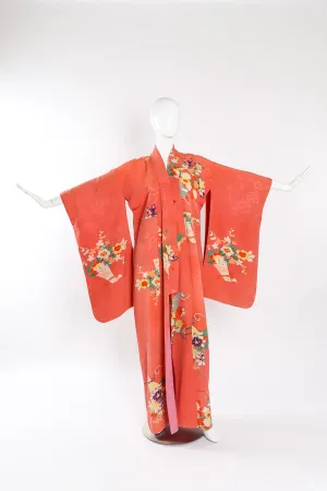 Japanese Spring Bouquet Kimono
