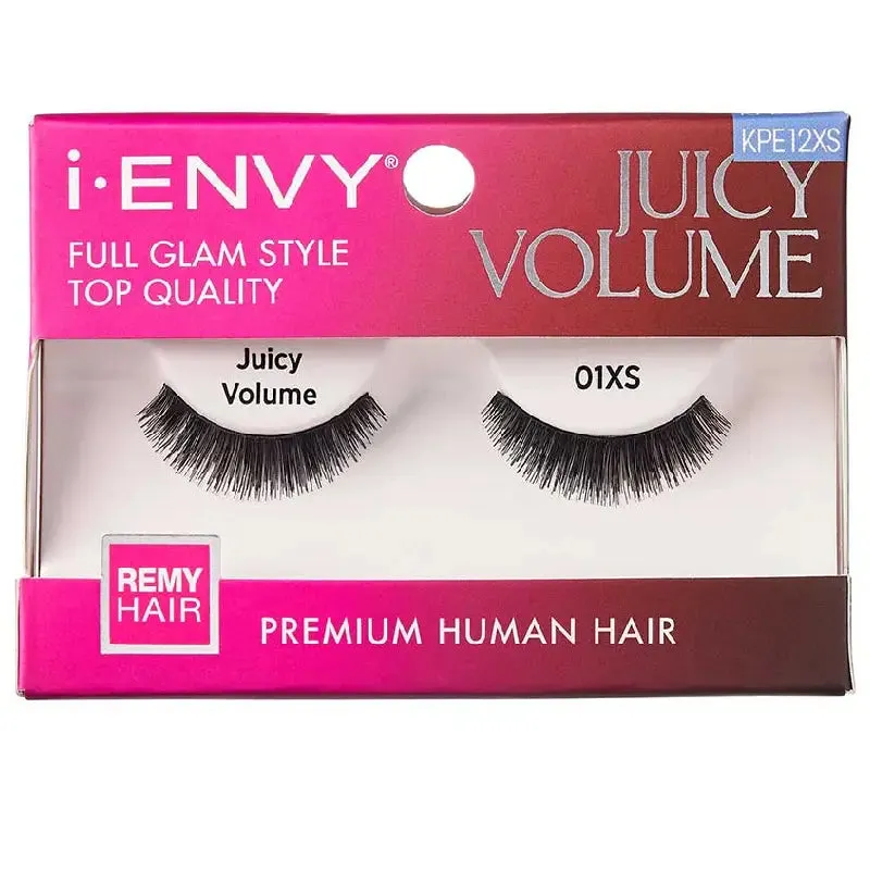 JUICY VOLUME PREMIUM HUMAN HAIR LASHES KPE 12XS