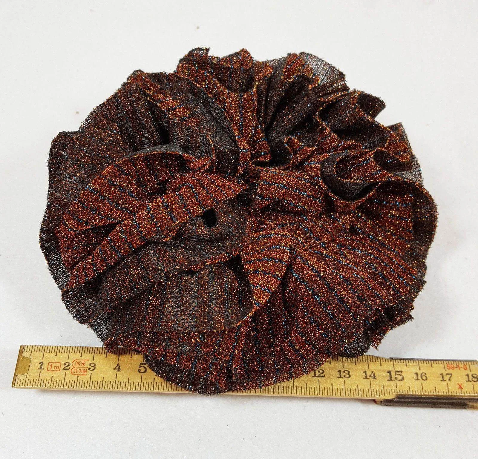 Khaleeji Volumizer Scrunchie Large Maxi Flower Hair Tie Bun Scarf