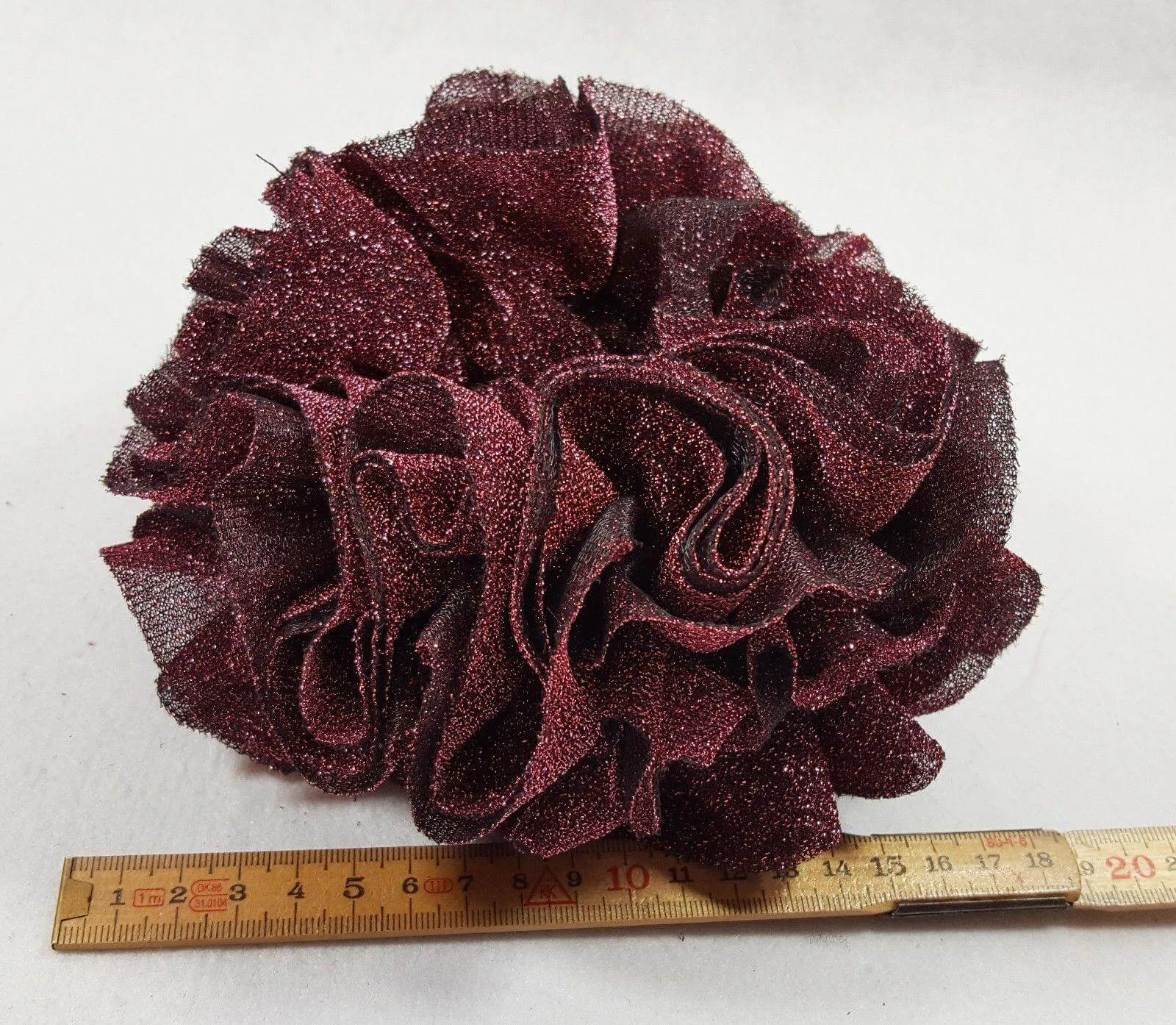 Khaleeji Volumizer Scrunchie Large Maxi Flower Hair Tie Bun Scarf