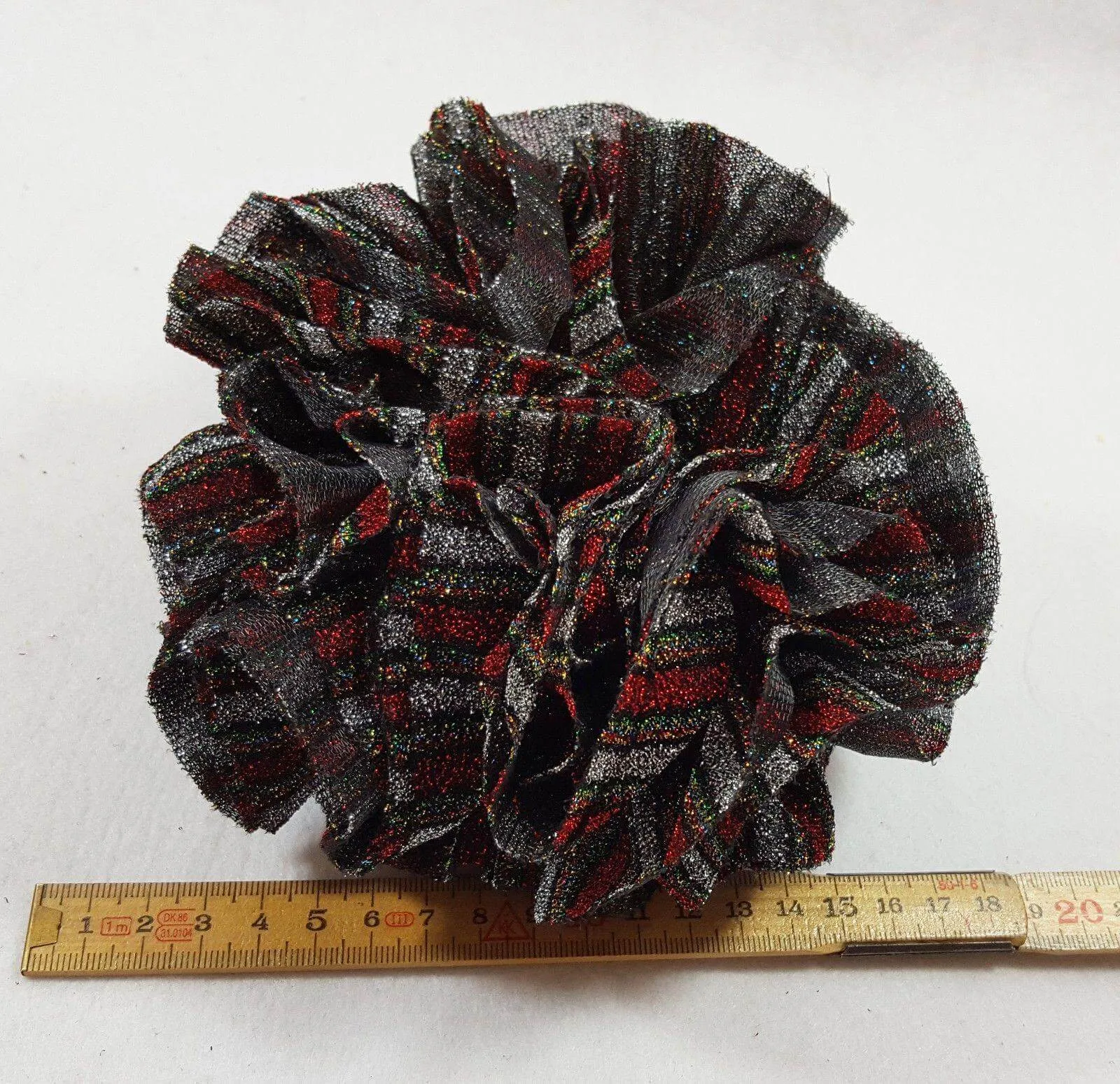 Khaleeji Volumizer Scrunchie Large Maxi Flower Hair Tie Bun Scarf