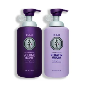 Ki Gold Glamorous Volume Keratin Hair Set 710ml   710ml