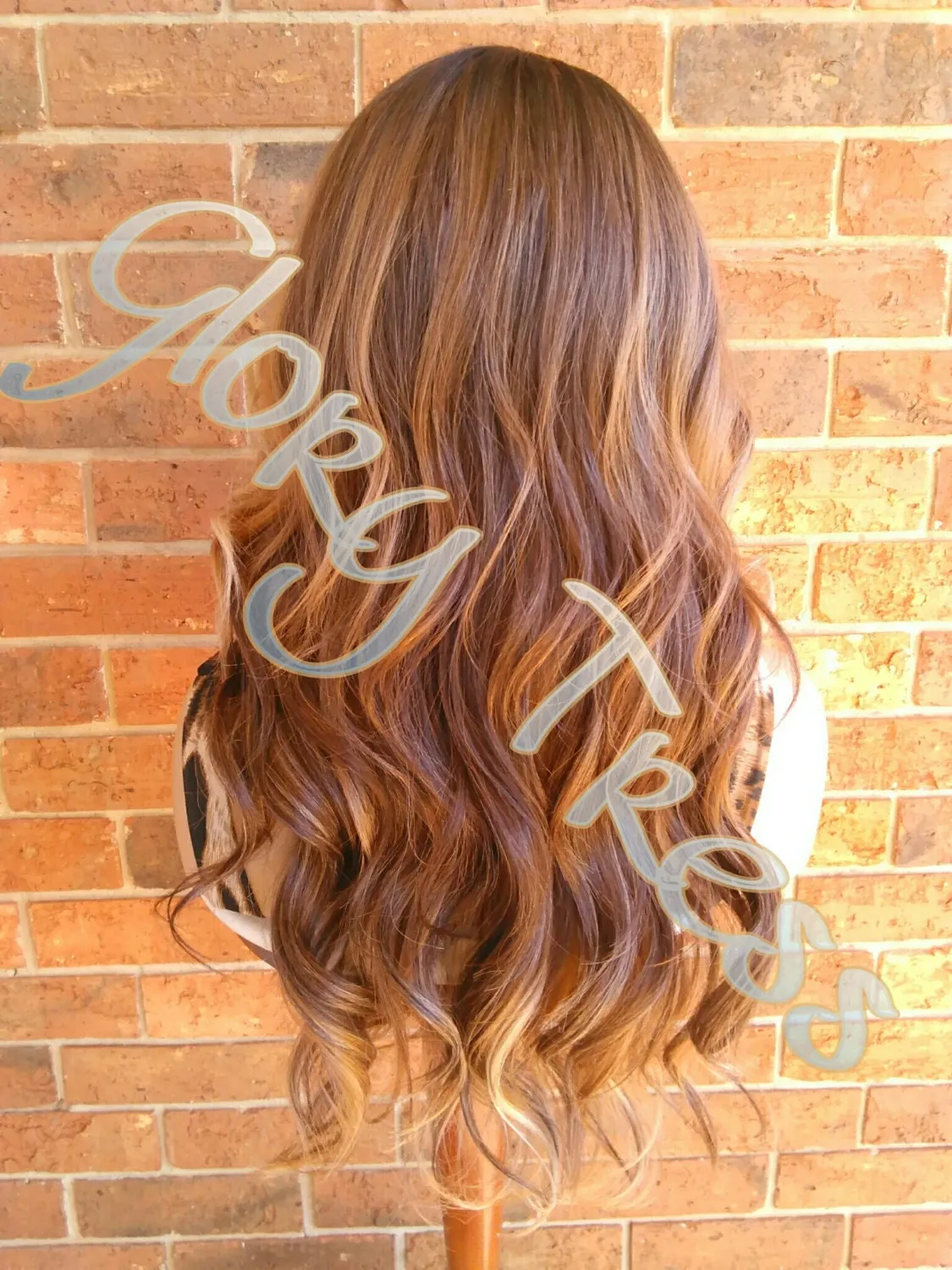 Lace Front Wig, Wigs, Wavy Lace Front Wig, Ombre Blonde Wig, Dark Rooted Wig, Silky Textured Wig, On Sale // PURITY (Free Shipping)