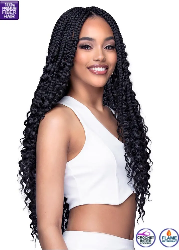 Large Boho Box Braid 24"