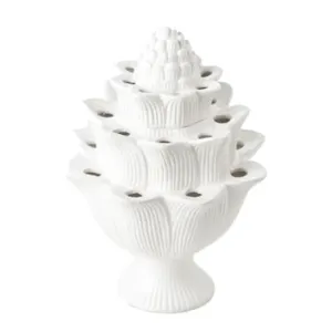 Large White Artichoke Tulipiere